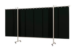 Cepro Omnium drieluik scherm / Green-9 sheet 1 mm