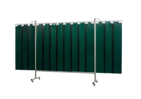 Cepro Omnium drieluik scherm / Green-6 lamellen