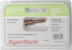 Hypertherm Kit Air T30 Nozzle and Electrode Pack